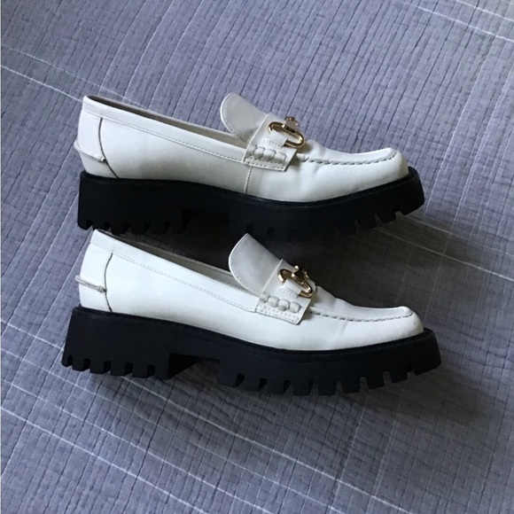 Nordstrom / OPEN EDIT PLATFORM BIT LOAFERS NWOT - Picture 3 of 5